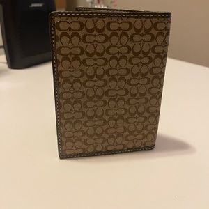 Coach Passport Cover
